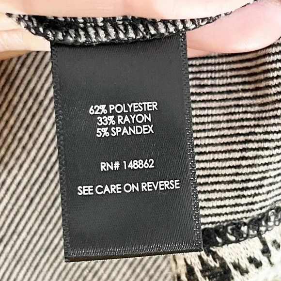 Torrid Gray Plaid Tab Sleeve Open Front Jacket Cardigan Women's Plus Size 1X - Picture 6 of 7